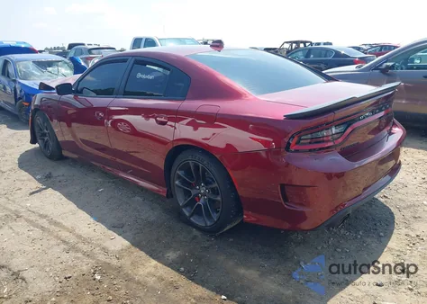 2020 Dodge Charger Scat Pack Rwd from USA, damaged, VIN 2C3CDXGJXLH207833